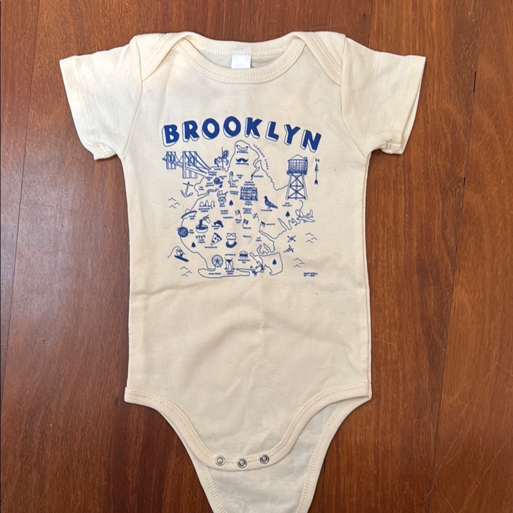 Brooklyn Graphic Onesie